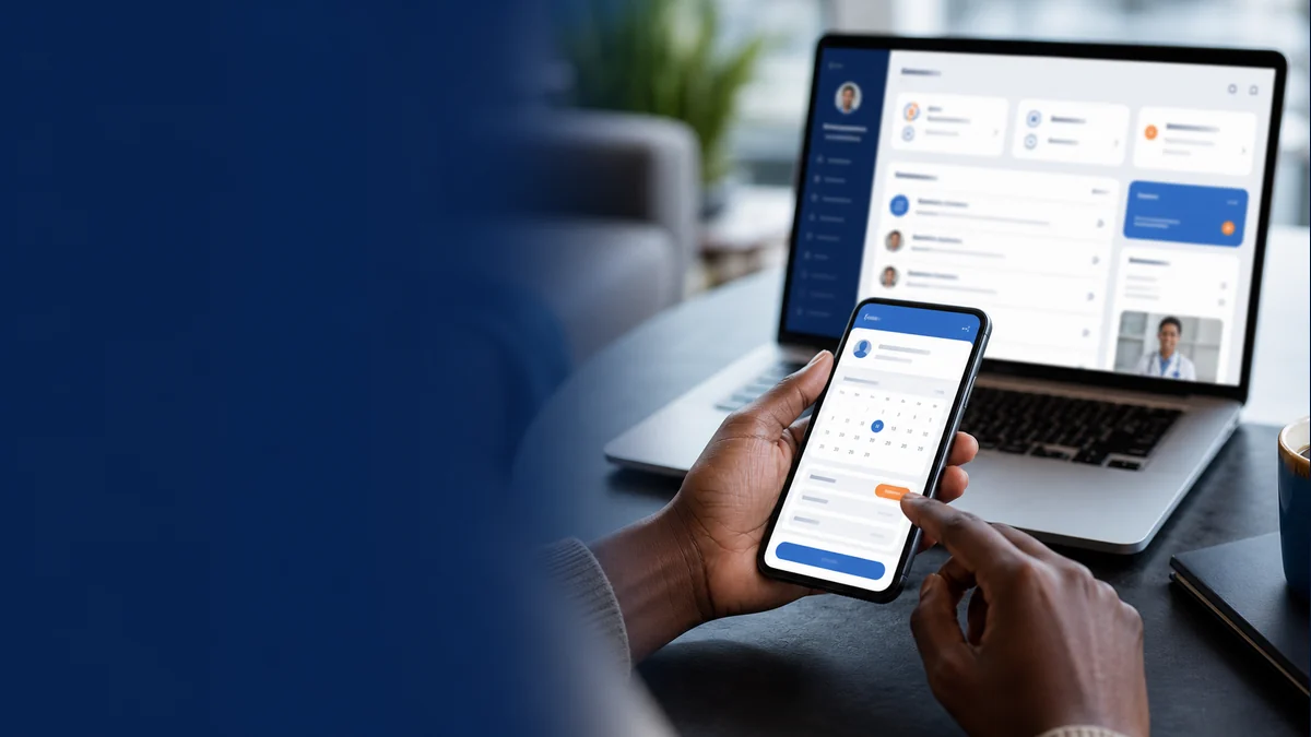 Appointment Booking & Patient Portal visual