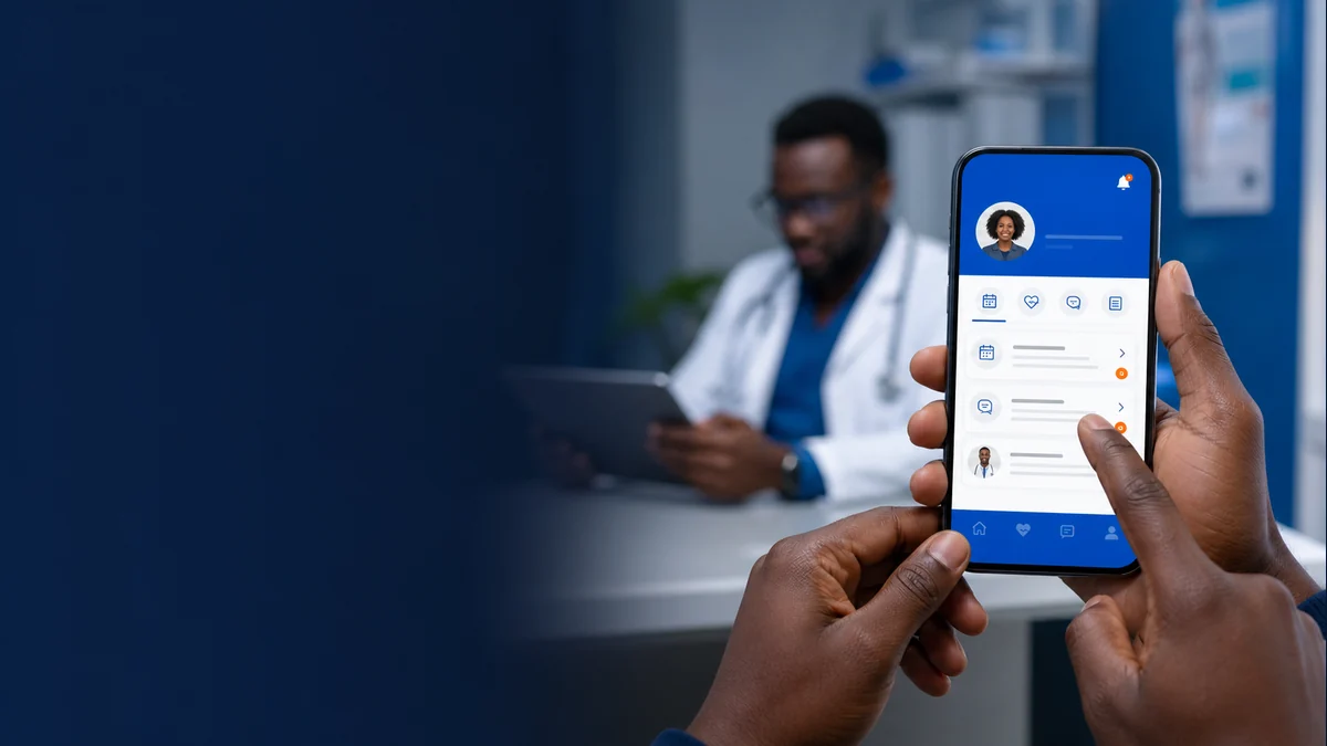 Patient mobile experience visual