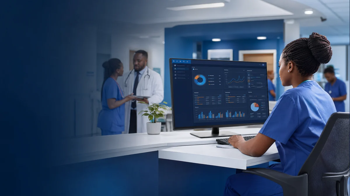 Amplest Hospital EMR/ERP visual